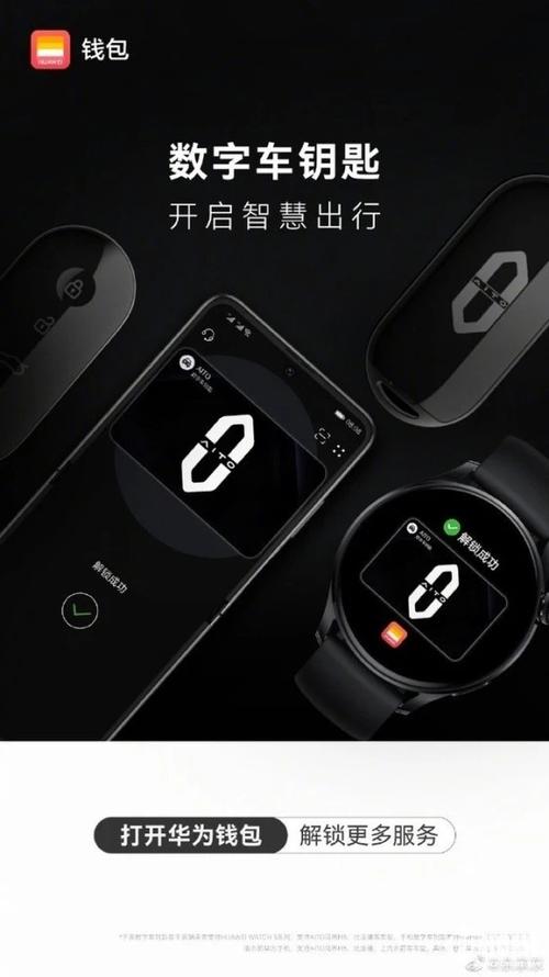 华为watch4车钥匙适配车型？ccc虚拟钱包-图3