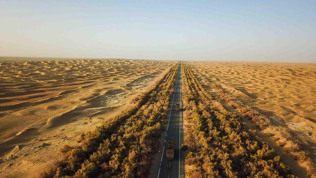 塔里木沙漠公路是谁建的？公路项目 蒙古-图2