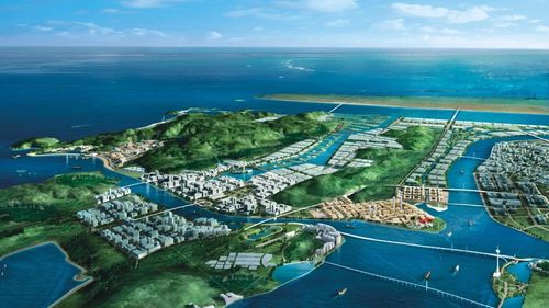 珠海填海2023项目正在做临建吗？珠海港拟建项目-图2
