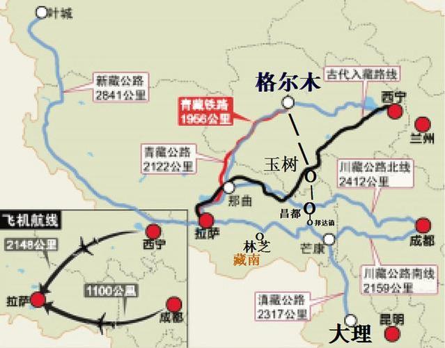 甘藏铁路什么时开工？甘青藏基建项目-图3