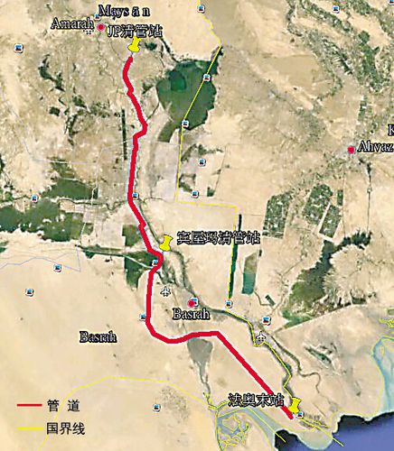 中伊石油管道经过哪些国家？中石油伊拉克最新项目-图2